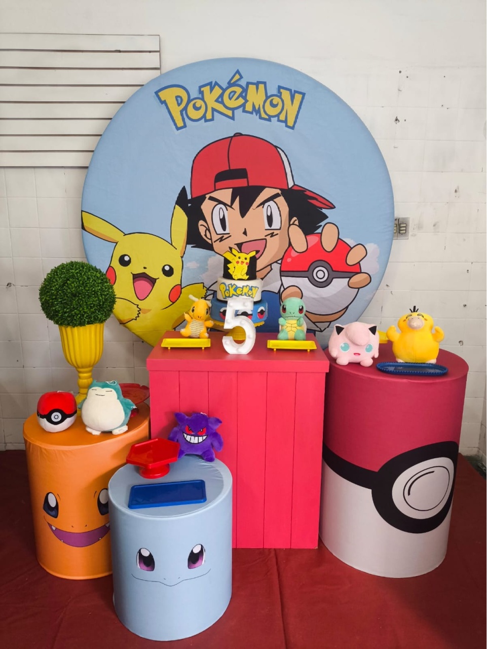 Pokemon - Pegue E Monte Plus - LIS FESTAS E LOCAÇÕES