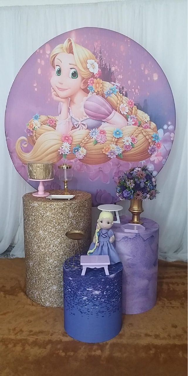 Rapunzel- Pegue E Monte Pocket - LIS FESTAS E LOCAÇÕES