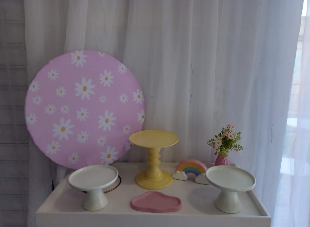 Margaridas- Mini Festa Na Mesa - LIS FESTAS E LOCAÇÕES