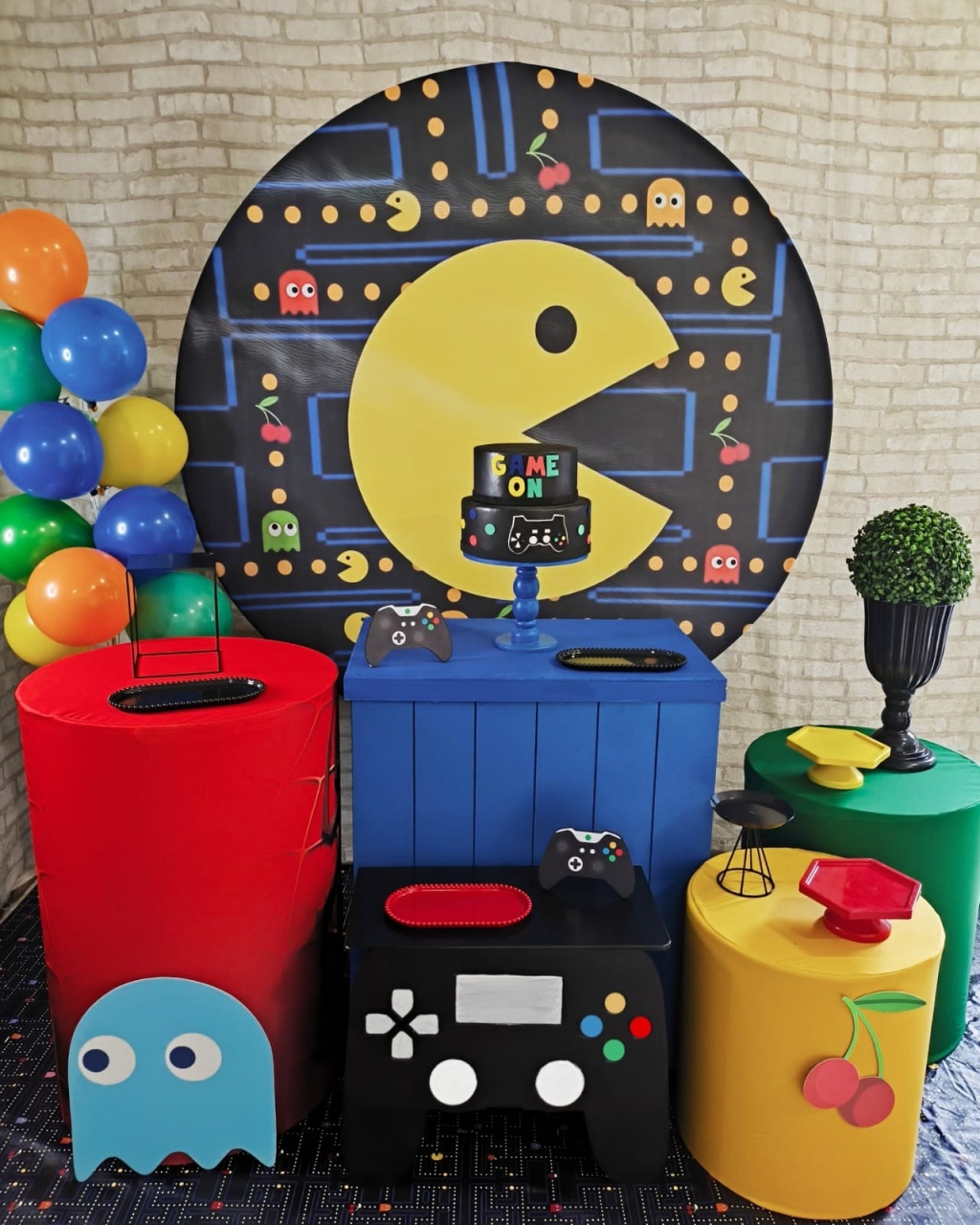 Pac Man- Pegue E  Monte Plus - LIS FESTAS E LOCAÇÕES