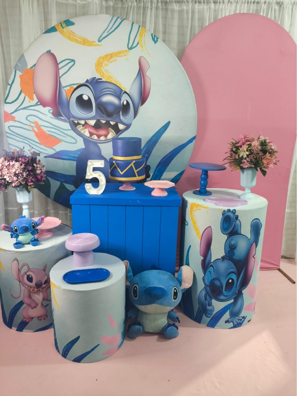 Stitch- Pegue E Monte Premium - LIS FESTAS E LOCAÇÕES