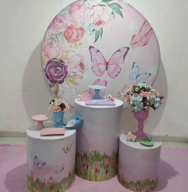 Jardim Borboletas- Pegue E Monte Pocket - LIS FESTAS E LOCAÇÕES