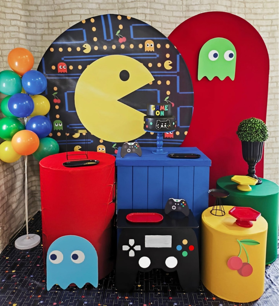 Pac Man - Pegue E Monte Premium - LIS FESTAS E LOCAÇÕES