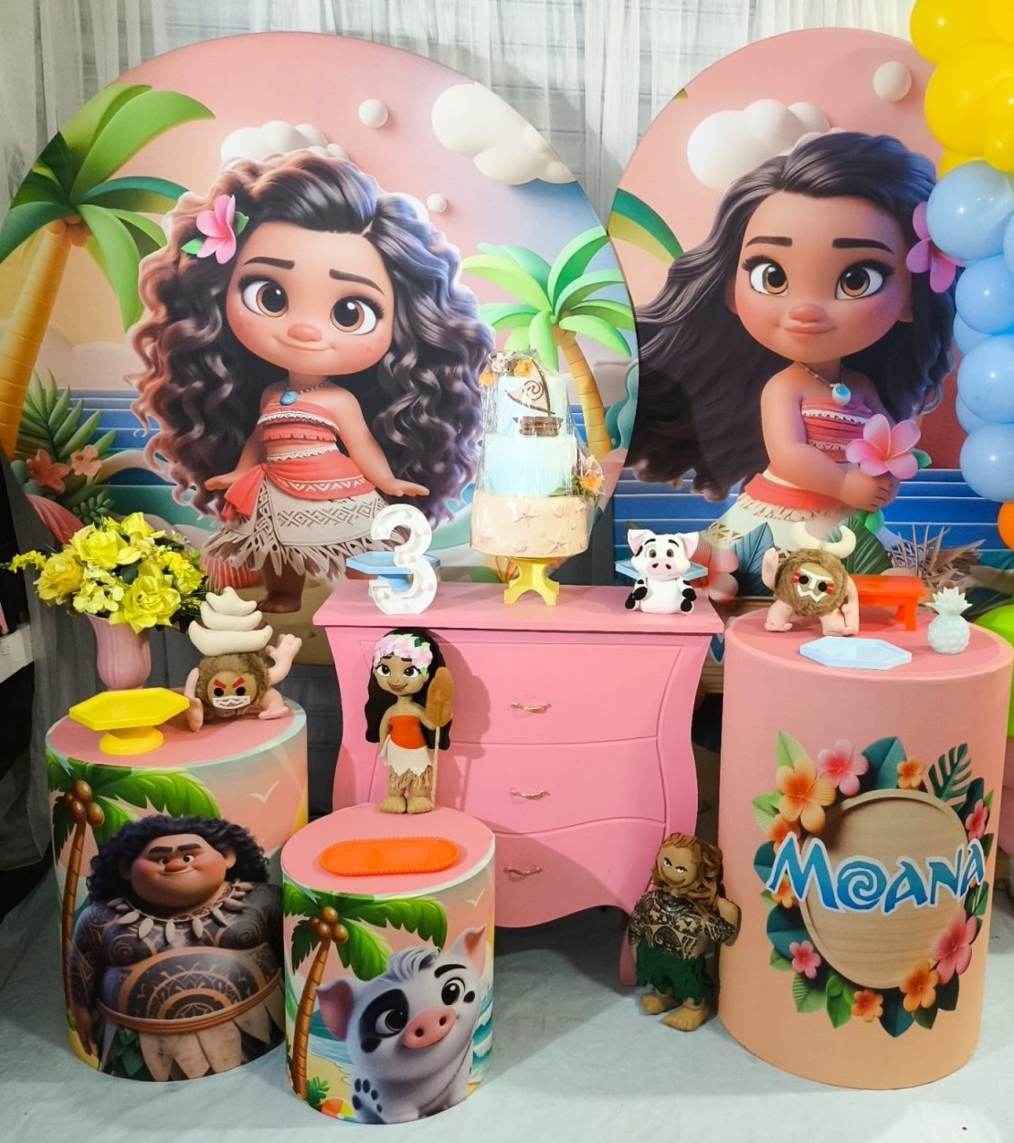 Moana Cute - Premium - LIS FESTAS E LOCAÇÕES