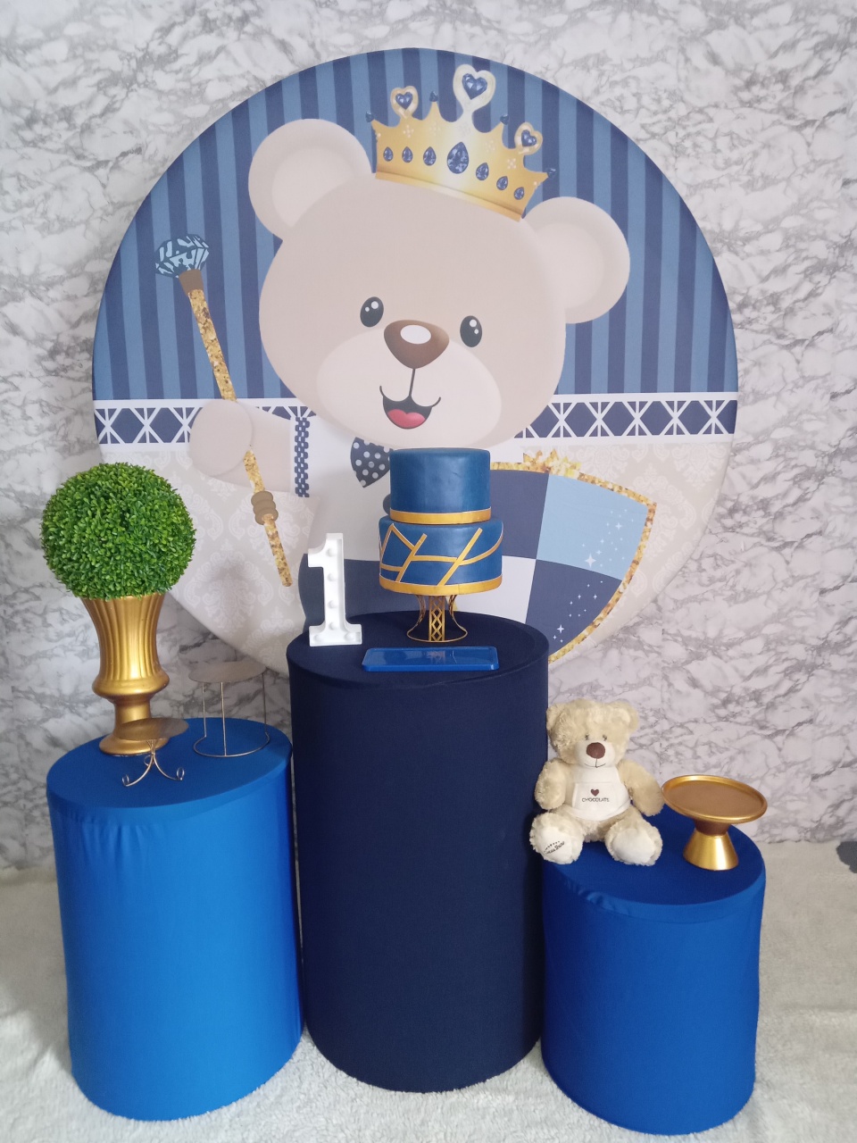 Ursinho Realeza- Pegue E Monte Pocket - LIS FESTAS E LOCAÇÕES