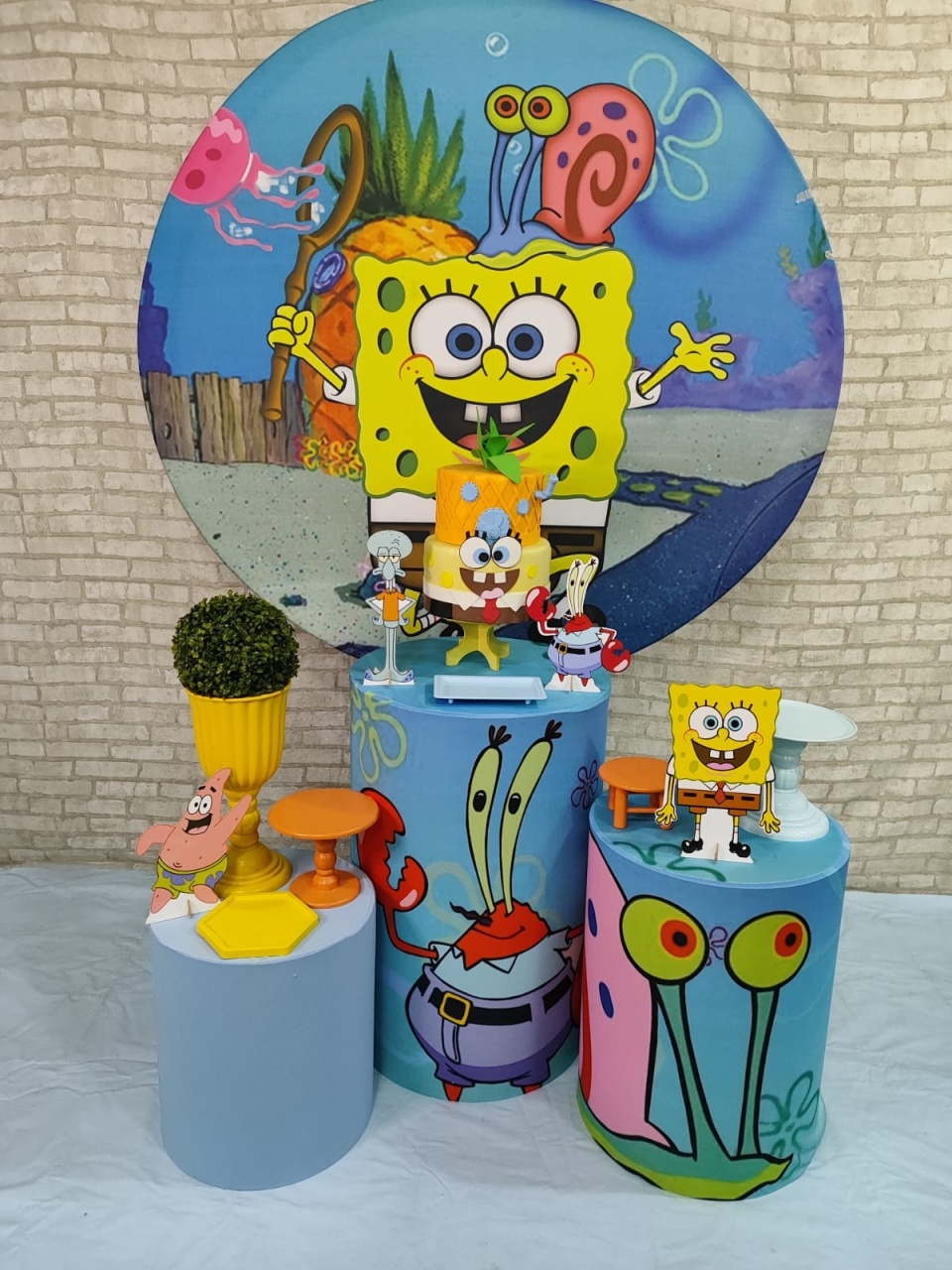 Bob Esponja - Pegue E Monte Pocket - LIS FESTAS E LOCAÇÕES