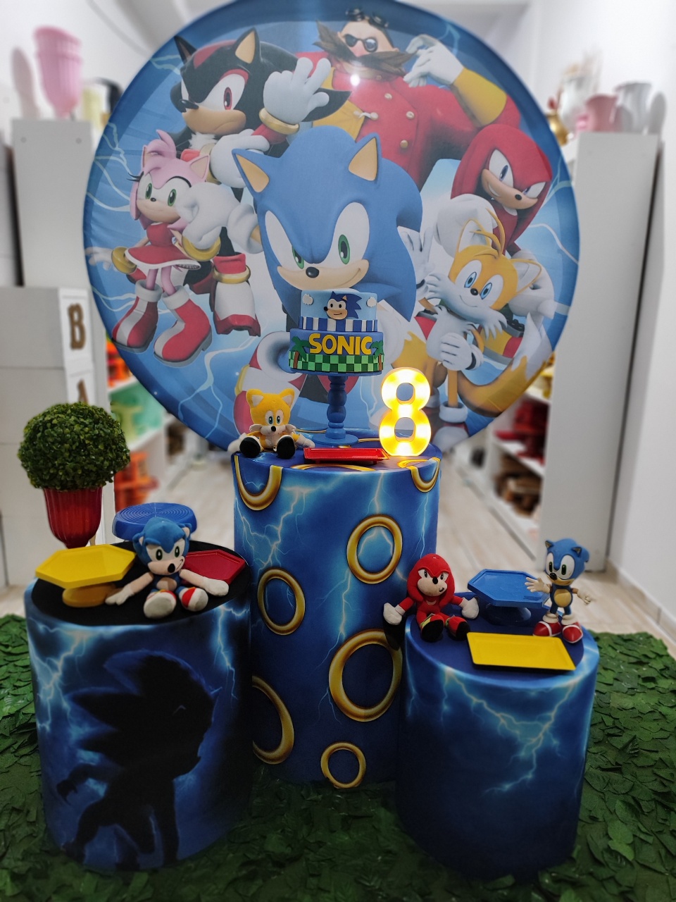 Sonic Kit Pegue E Monte  Pocket - LIS FESTAS E LOCAÇÕES