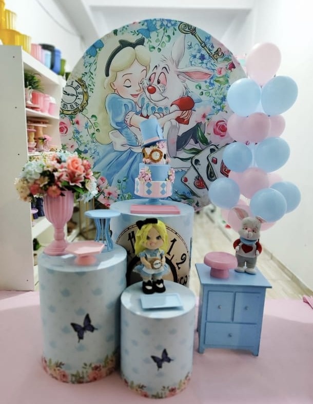 Alice No País das Maravilhas- Pegue E Monte Plus - LIS FESTAS E LOCAÇÕES
