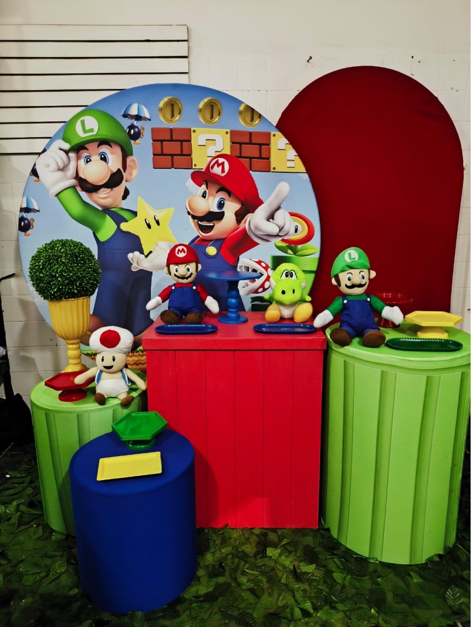 Super Mario - Pegue E Monte Premium - LIS FESTAS E LOCAÇÕES
