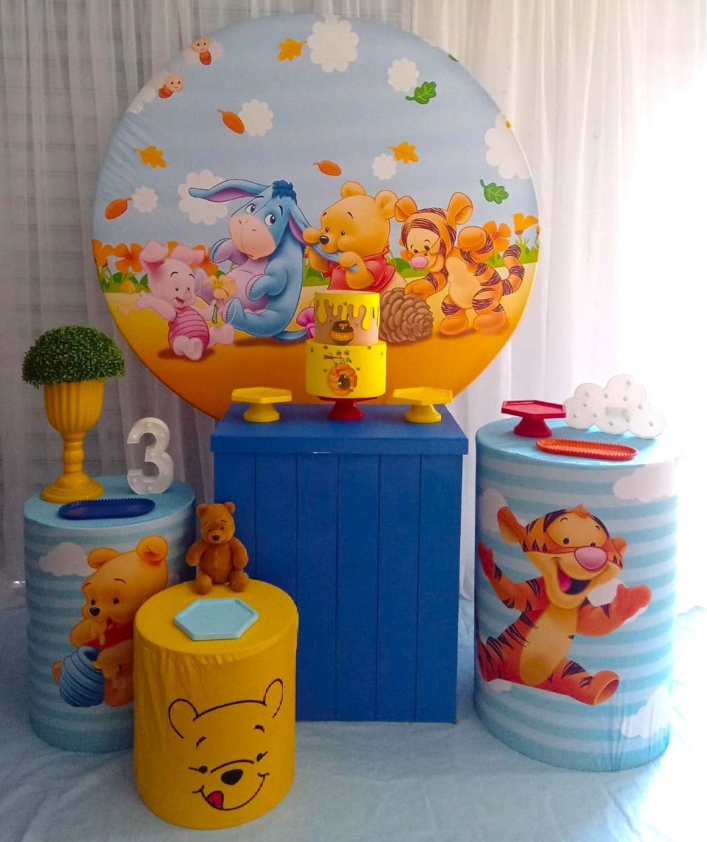 Ursinho Pooh Kit Pegue E Monte - Plus - LIS FESTAS E LOCAÇÕES