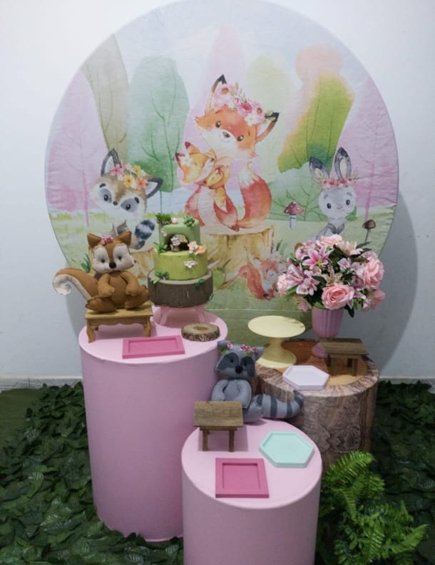 Bosque Menina- Pegue E Monte Pocket - LIS FESTAS E LOCAÇÕES