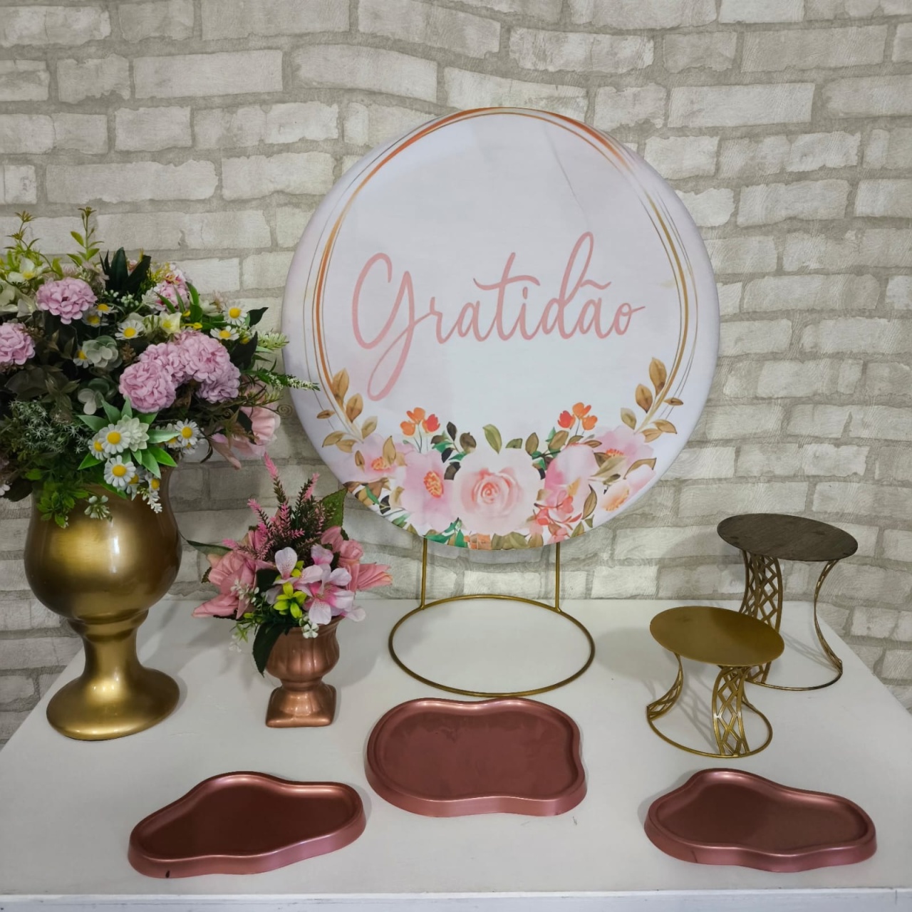 Gratidao 2 - Mini Festa Na Mesa  - LIS FESTAS E LOCAÇÕES