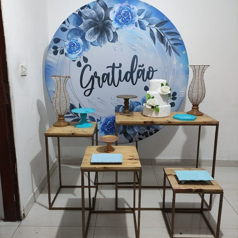 Gratidão Kit Pegue E Monte - Plus - LIS FESTAS E LOCAÇÕES