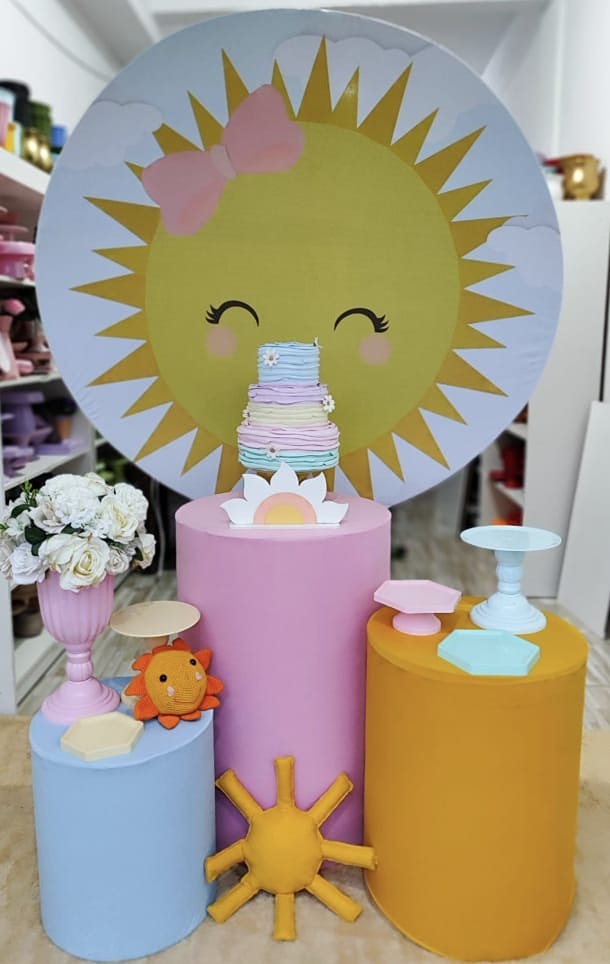 Sunshine / Sol Kit Pegue E Monte  - Pocket - LIS FESTAS E LOCAÇÕES