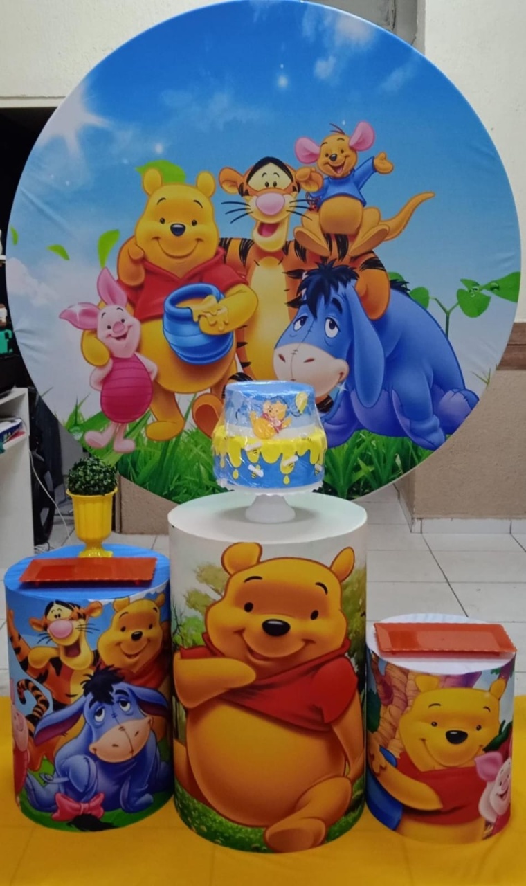 Ursinho Pooh - Bronze - DECORAKM