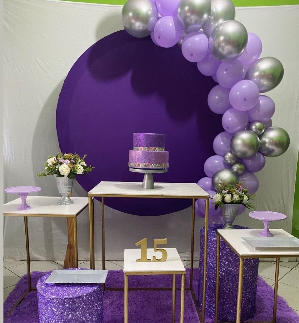 Kit Lilás - Luxo Mesa - DECORAKM