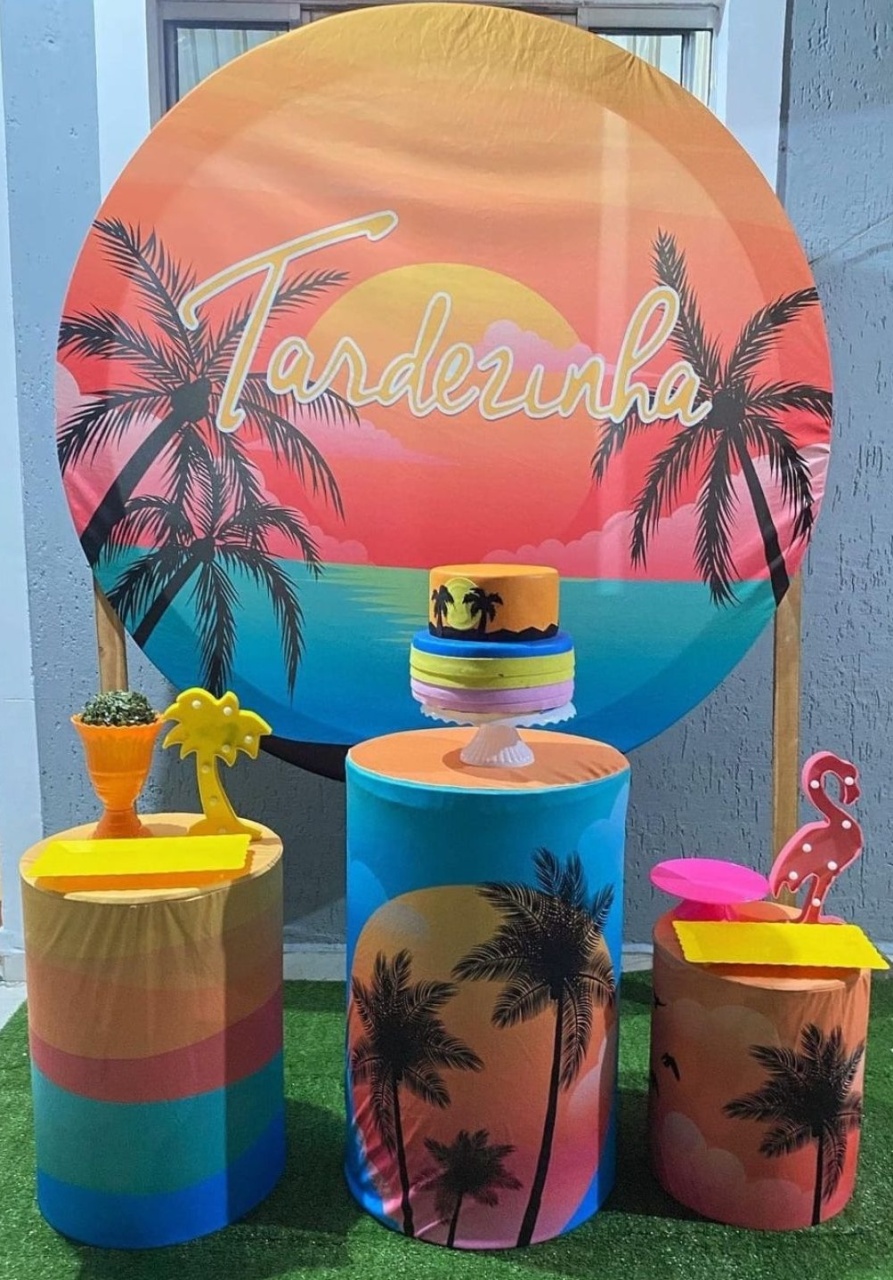 Tardezinha Laranja - Bronze - DECORAKM