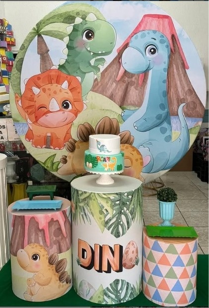 Dinossauro Baby - Bronze - DECORAKM