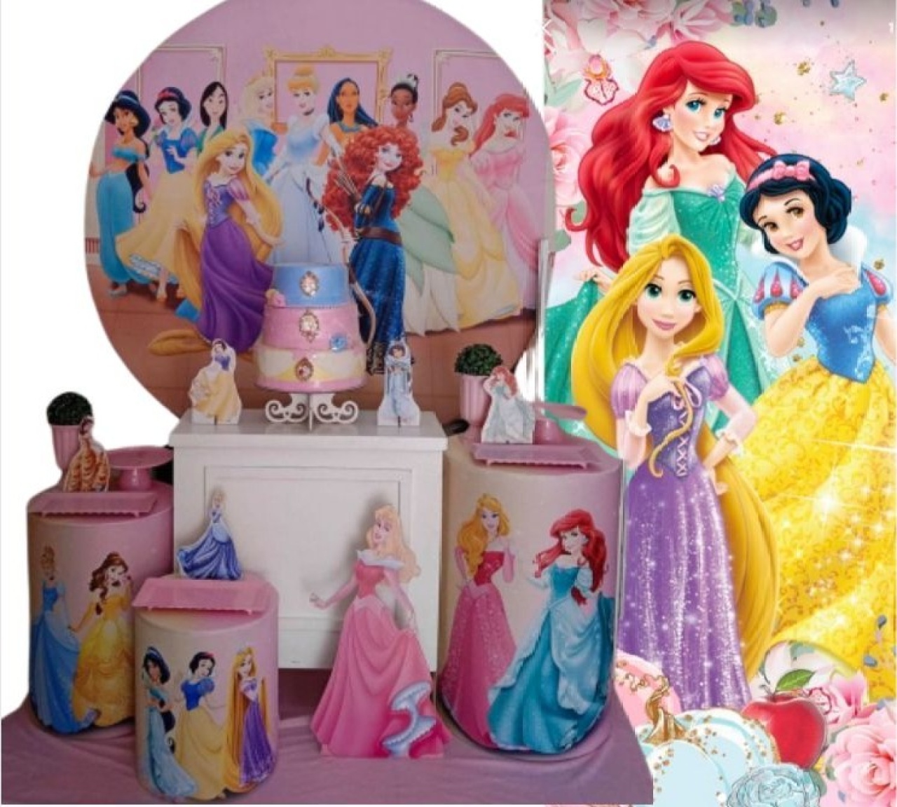 Princesas - Luxo - DECORAKM