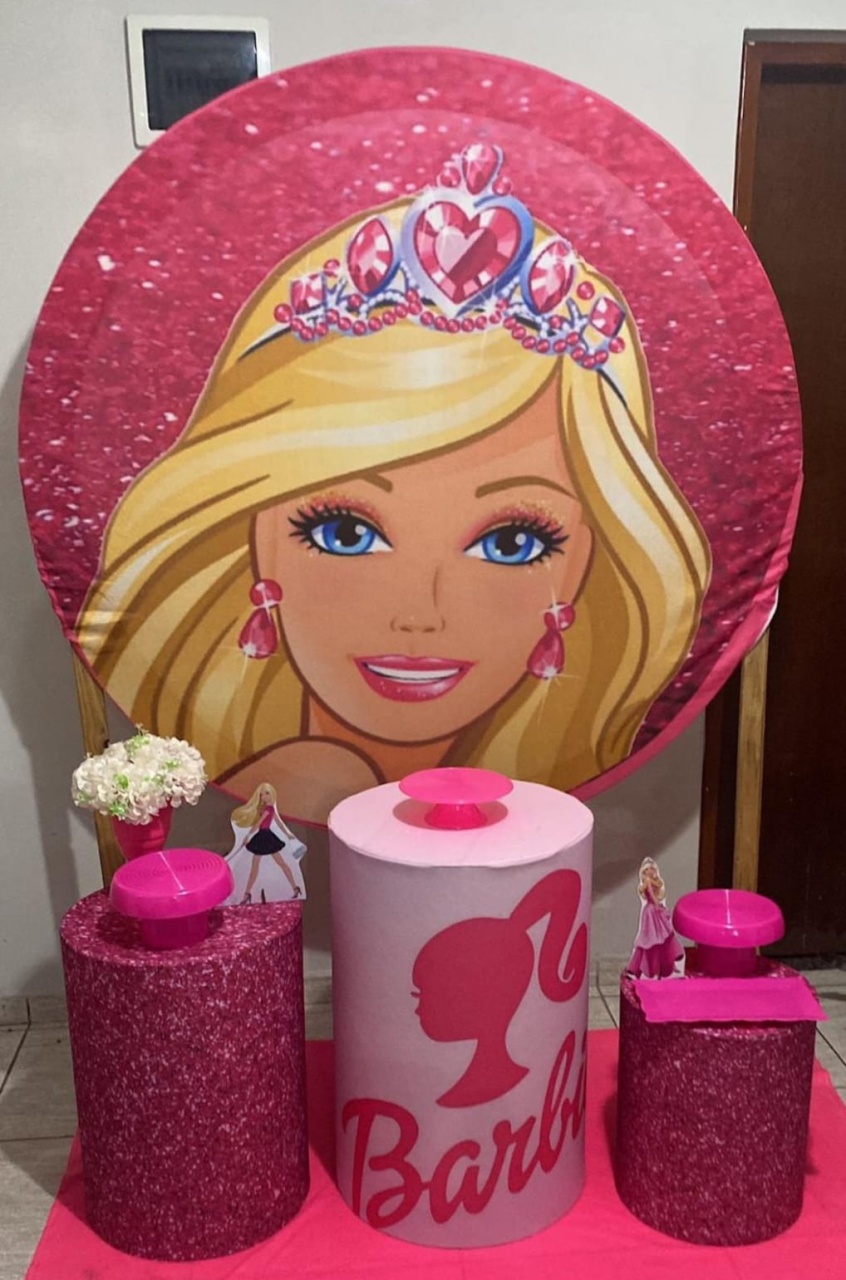 Barbie Rosto - Bronze - DECORAKM