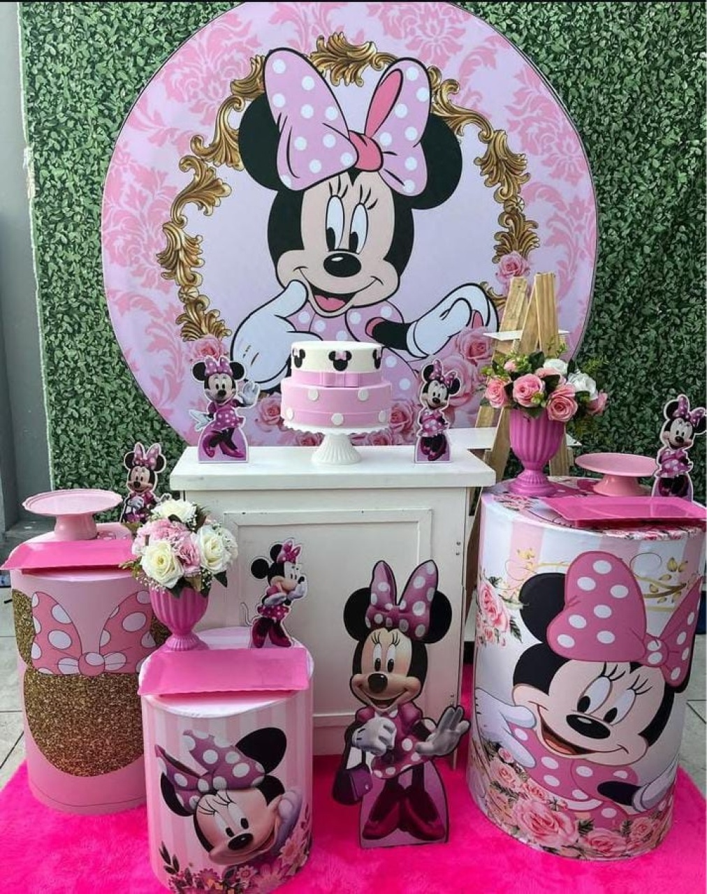 Minnie Rosa - Luxo - DECORAKM