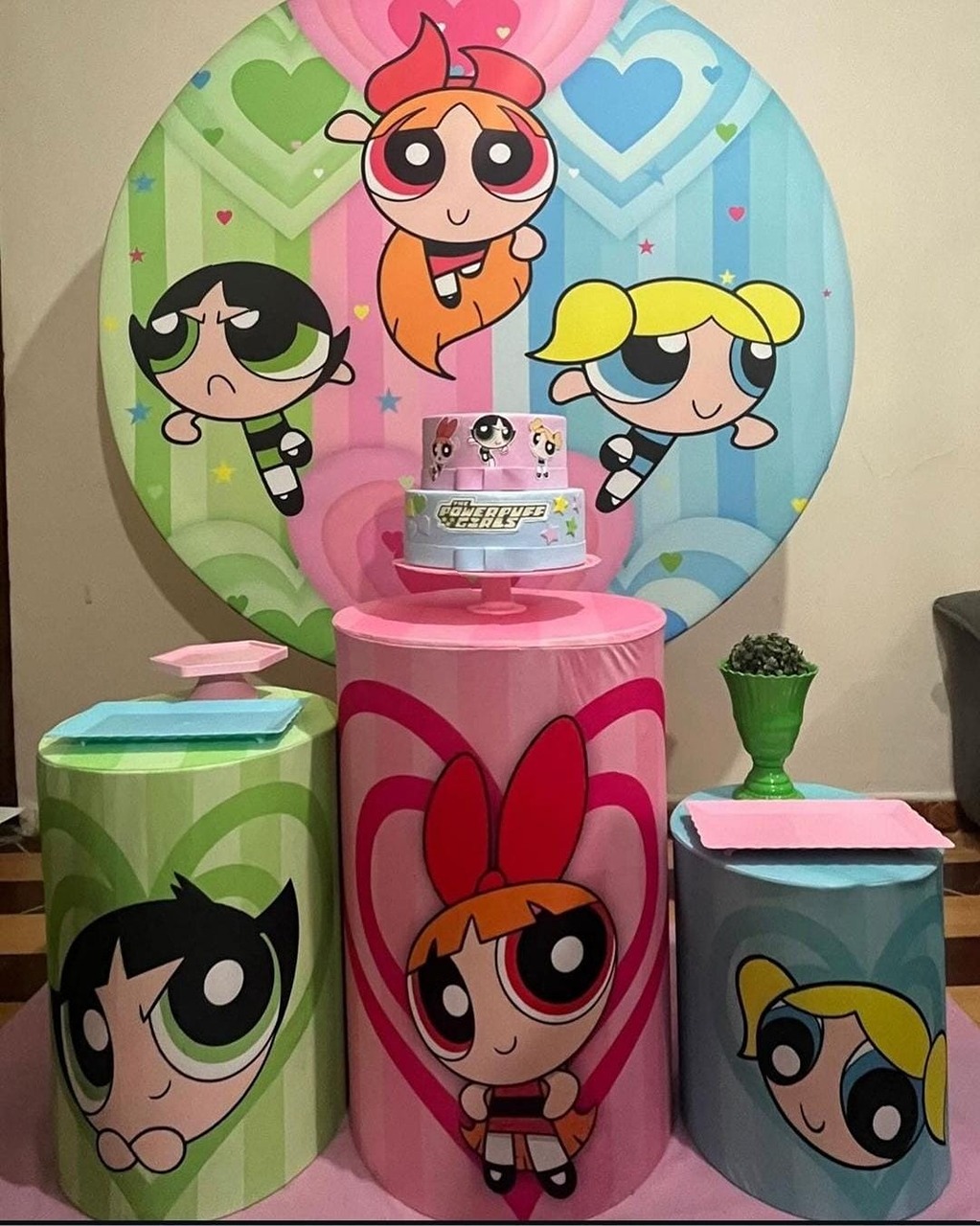 Meninas Super Poderosas - Bronze - DECORAKM