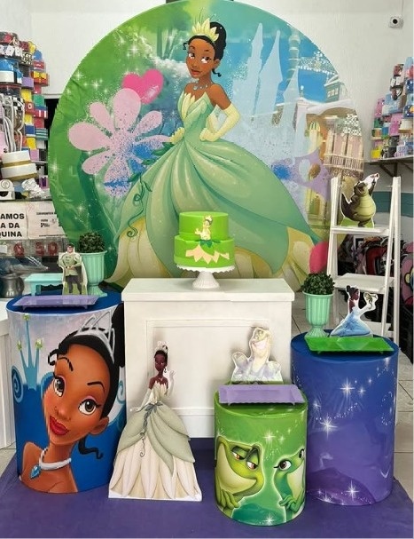 A Princesa E O Sapo - Ouro - DECORAKM