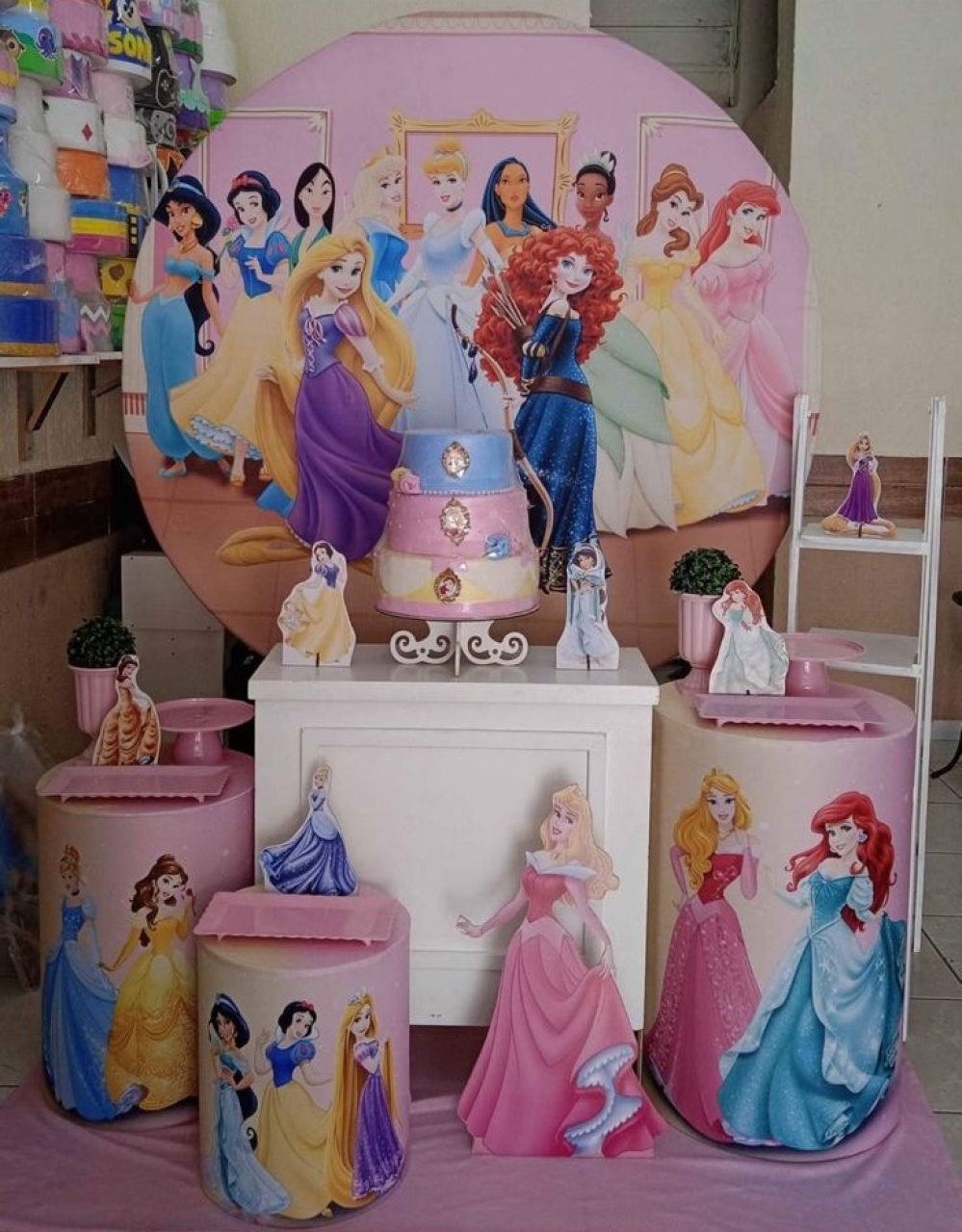 Princesas - Ouro - DECORAKM