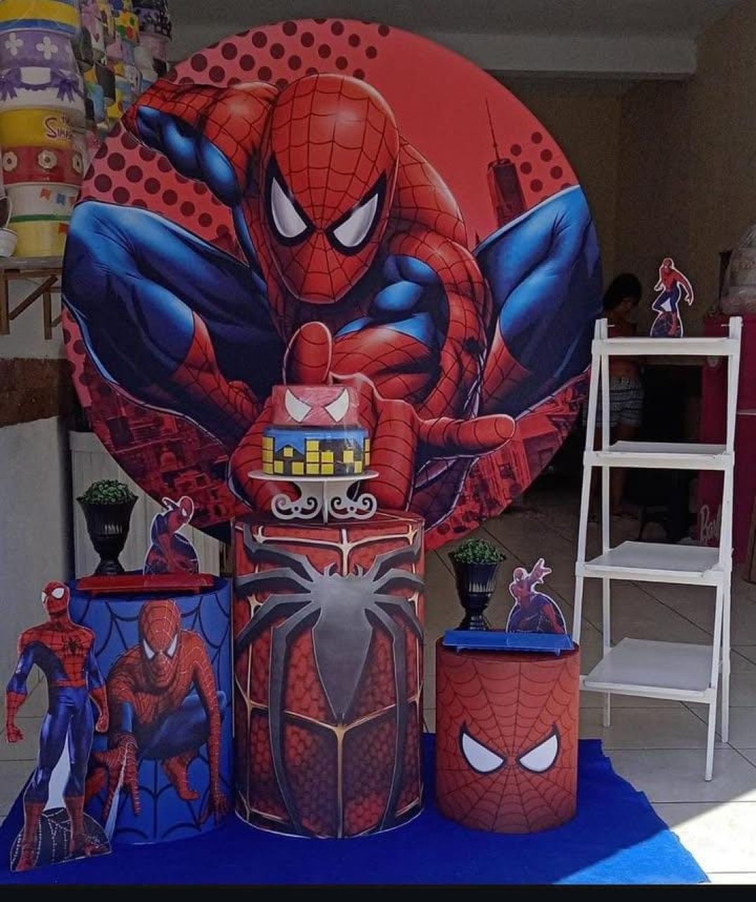 Homem Aranha - Prata - DECORAKM