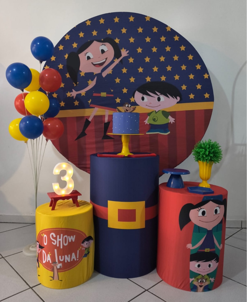 Kit Simples Show da Luna - Arte e Cia Festas