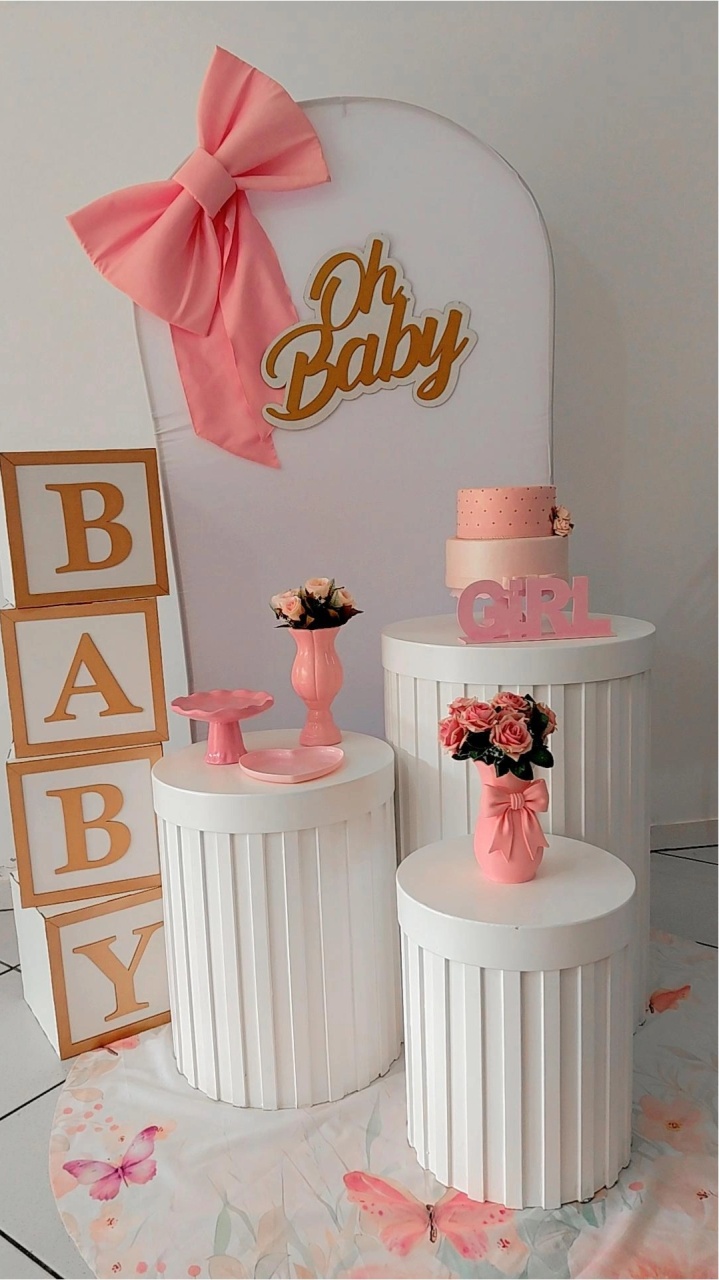 Kit Cha de Bebe Laço - Arte e Cia Festas