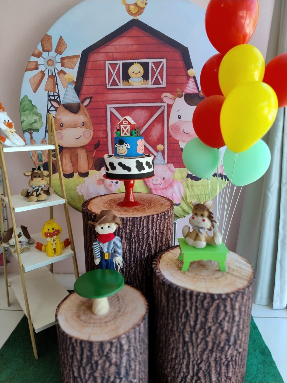 Kit Completo Fazendinha Menino - Arte e Cia Festas