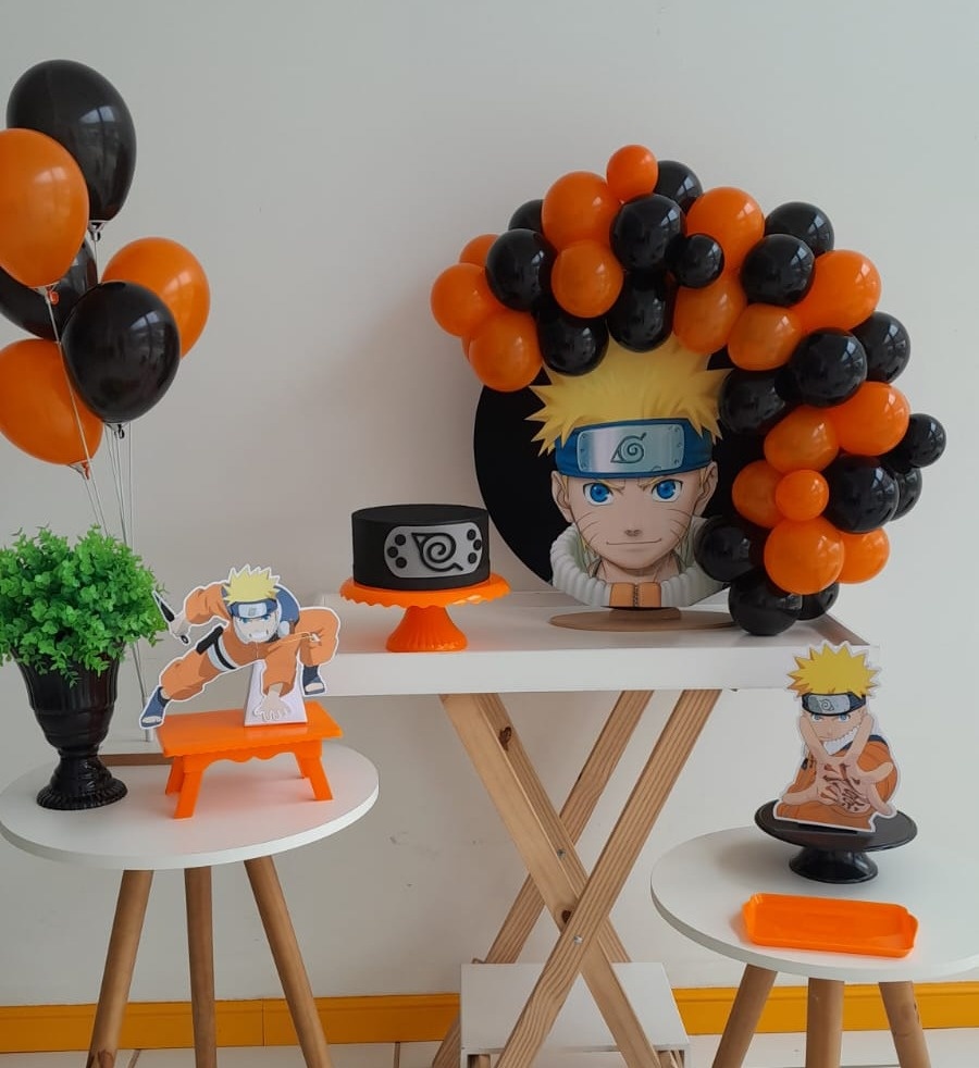 Kit Festa Na Mesa Naruto - Arte e Cia Festas