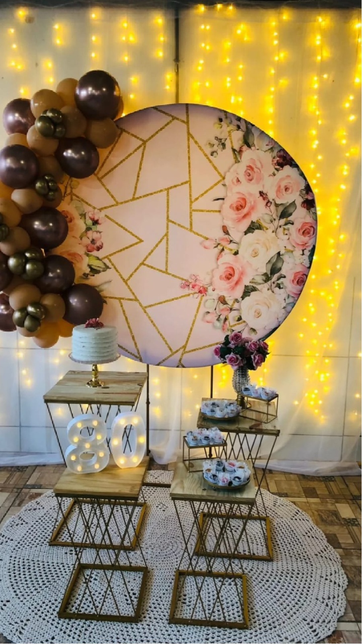 Kit Simples Floral Adulto - Arte e Cia Festas