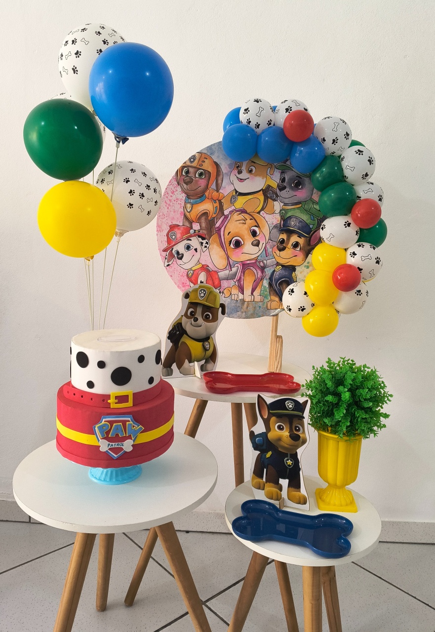 Patrulha Canina Menino - Arte e Cia Festas