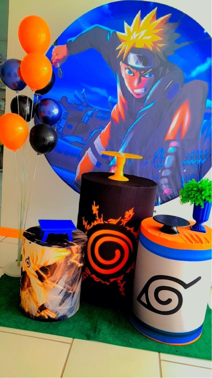 Kit Simples Naruto - Arte e Cia Festas