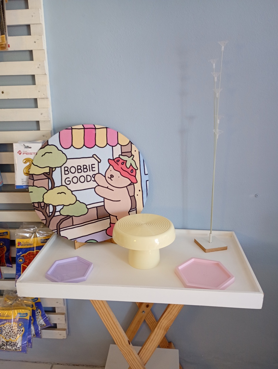 Kit Festa Na Mesa Bobbie Goods - Arte e Cia Festas