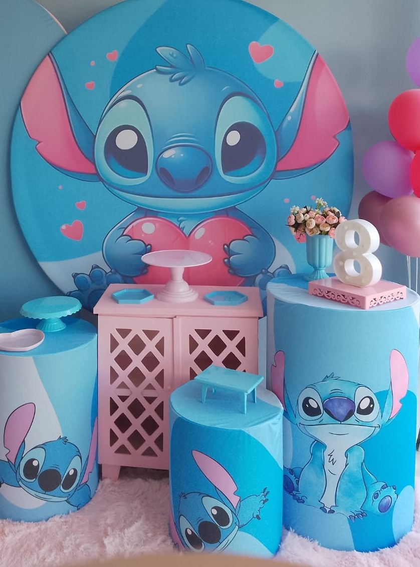 Kit Completo Stitch - Arte e Cia Festas