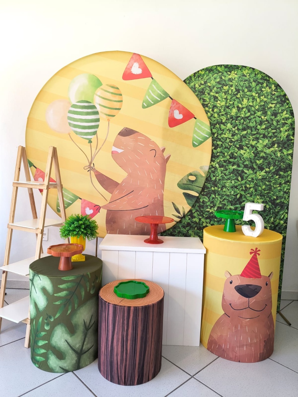 Kit Master Capivara (Neutro) - Arte e Cia Festas