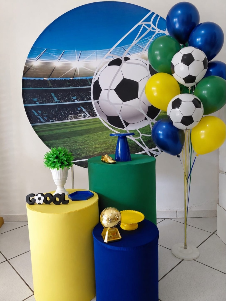 Kit Prata Fuebool - Arte e Cia Festas