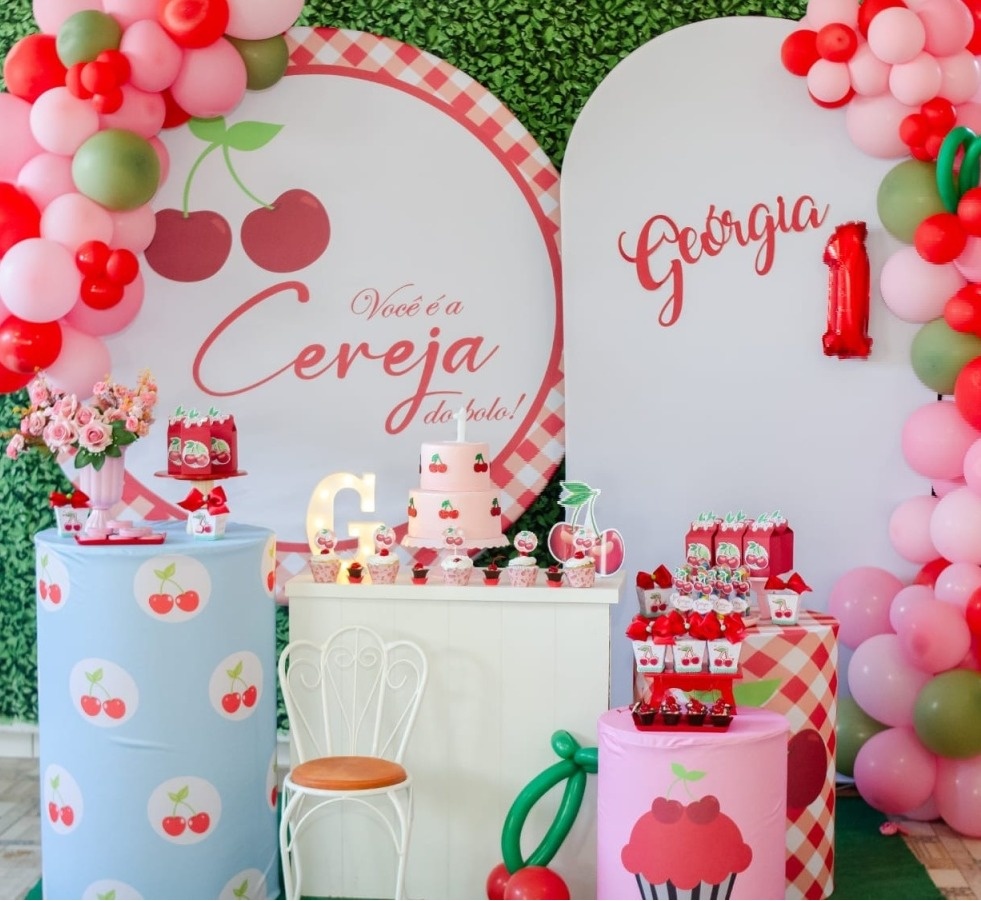 Kit Master Cerejinha  - Arte e Cia Festas