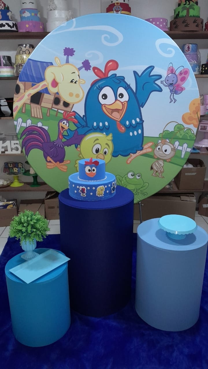 Kit Simples Galinha Pintadinha - Arte e Cia Festas