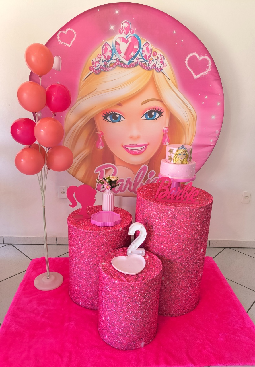 Kit Simples Barbie - Arte e Cia Festas
