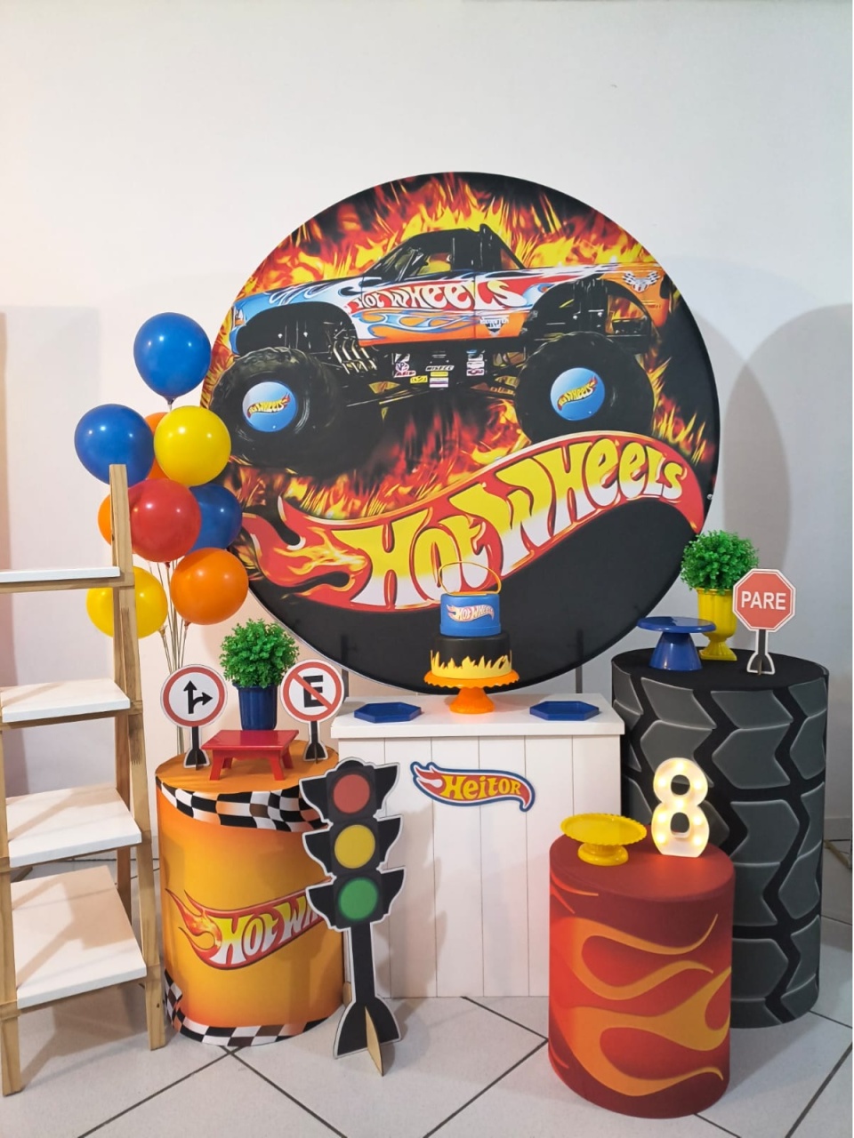 Kit Ouro Hot Weels - Arte e Cia Festas