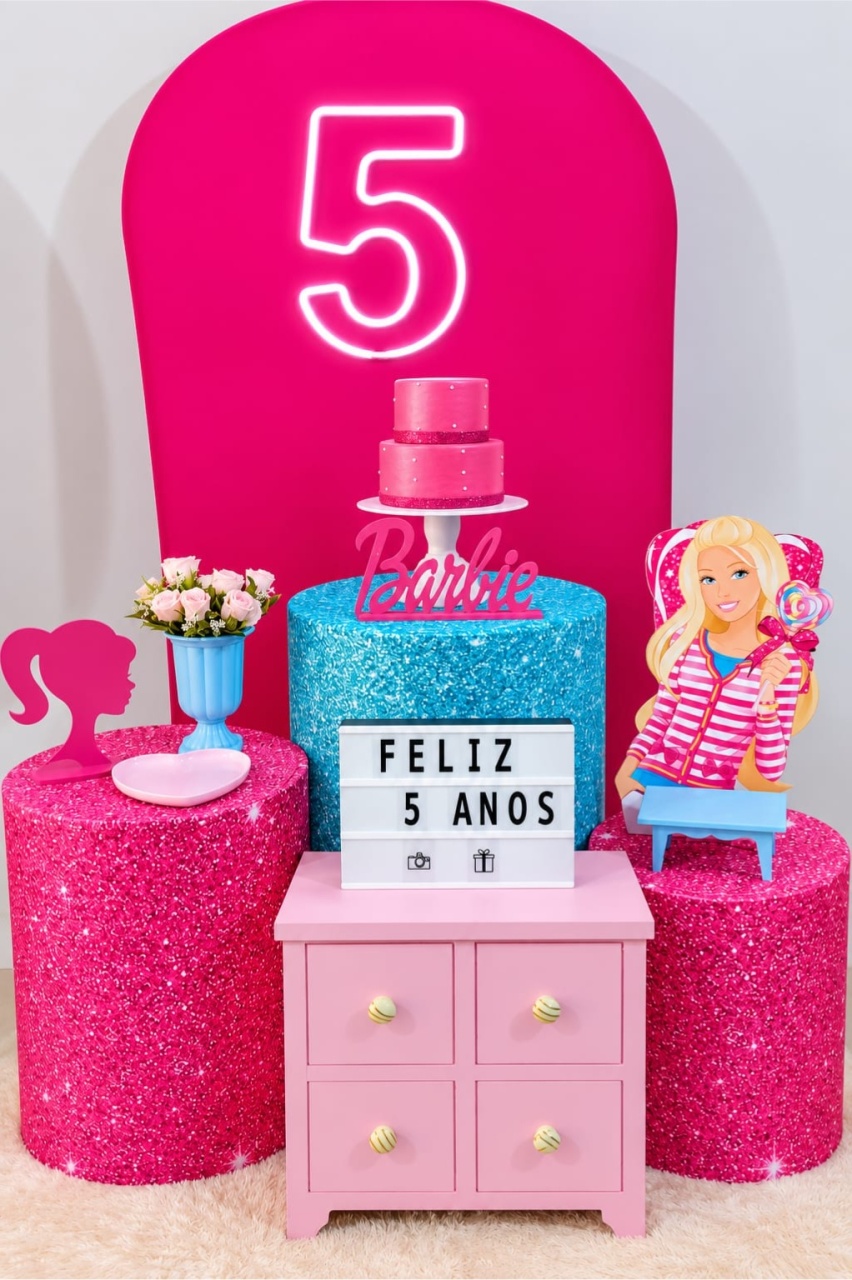 Kit Barbie Minimalista - Arte e Cia Festas
