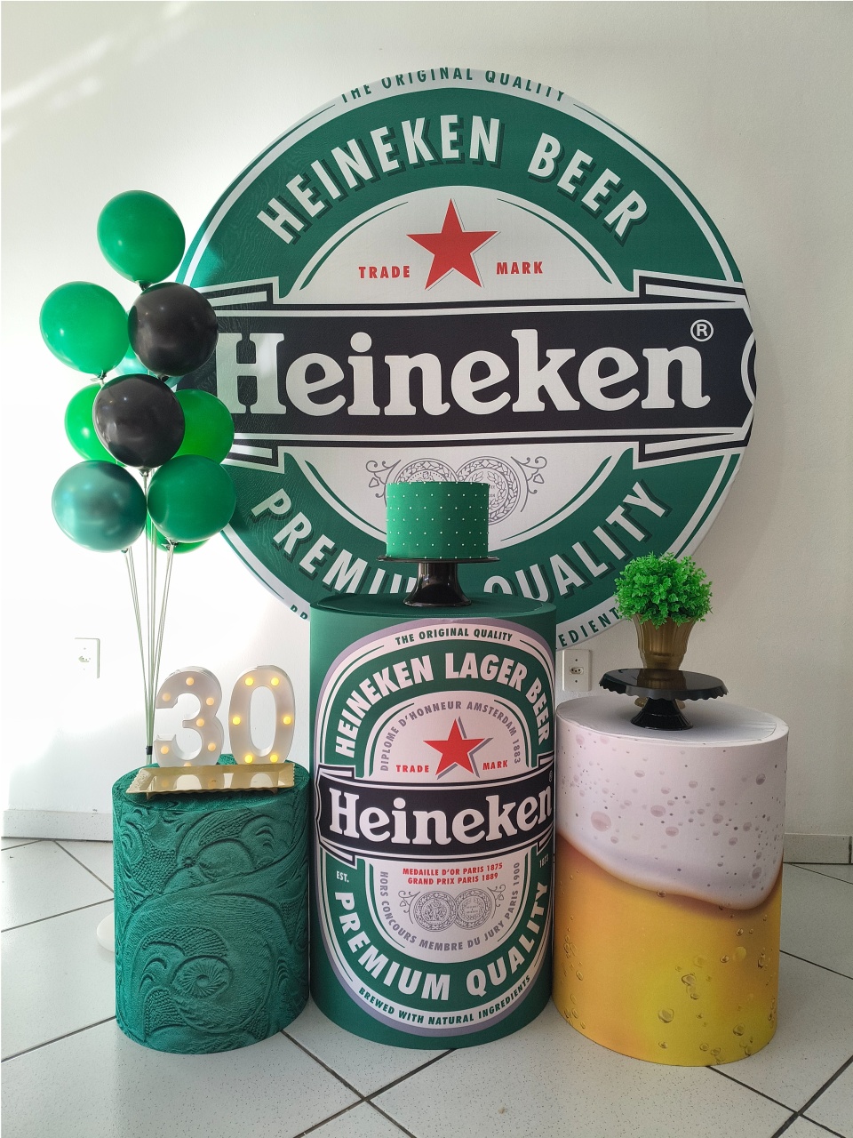 Kit Simples Heineken - Arte e Cia Festas