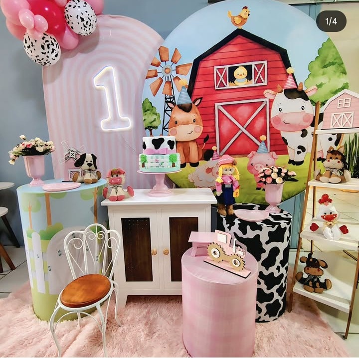 Kit Master Fazendinha Menina - Arte e Cia Festas