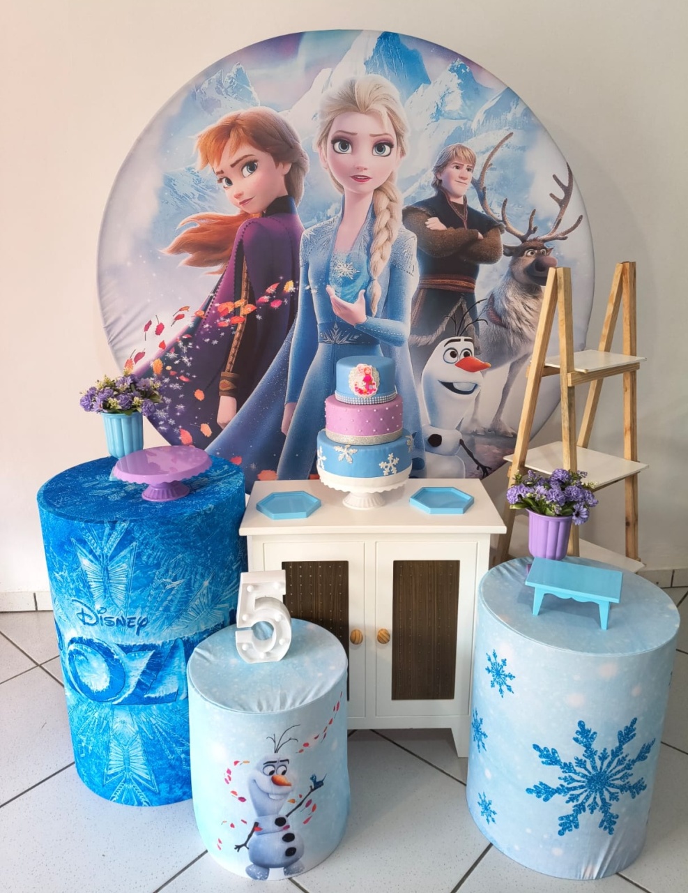 Kit Ouro Frozen - Arte e Cia Festas