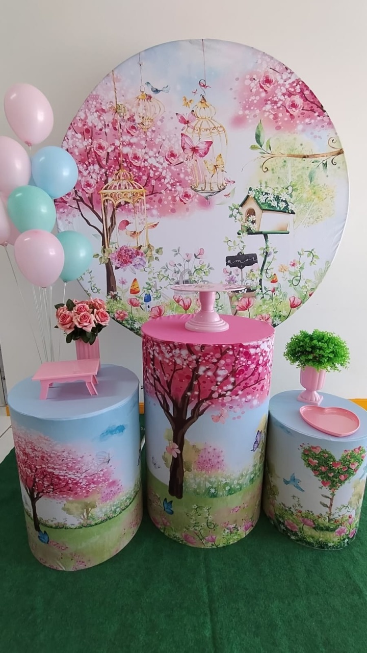 Kit Simples Jardim Encantado - Arte e Cia Festas