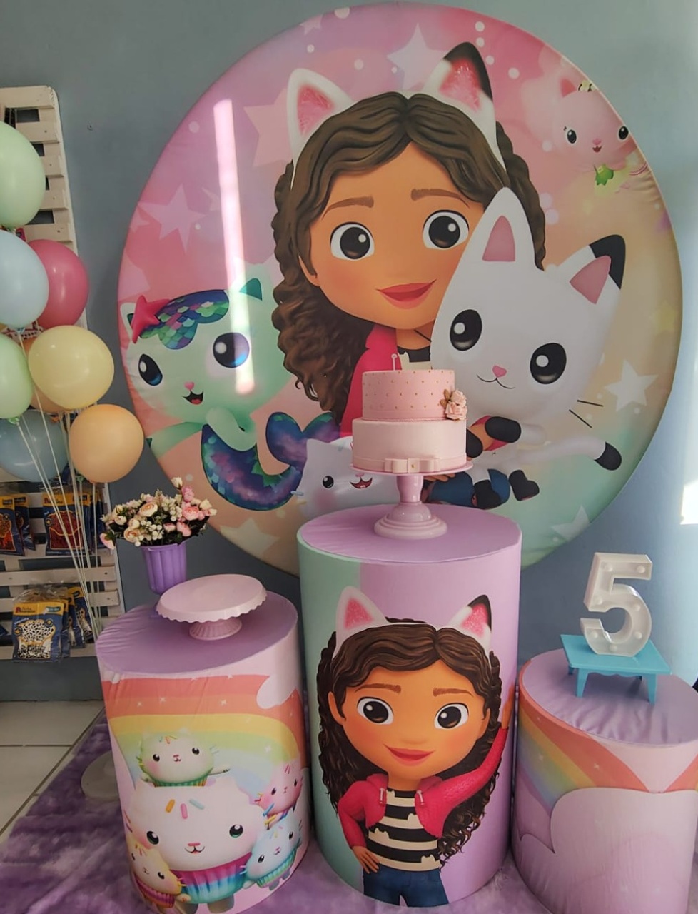Kit Simples Casa da Mágica Gaby  - Arte e Cia Festas
